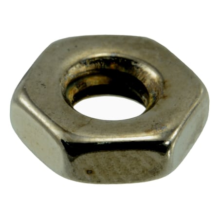 Midwest Fastener Hex Nut, #10-24, Steel, Grade 5, Black Chrome, 12 PK 34102